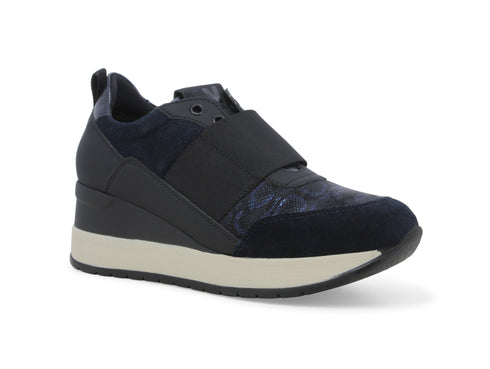 Melluso Scarpe Made in Italy Slip-on Zeppa Multimateriale